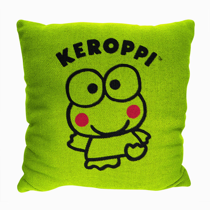 Keroppi&reg; Froggy Double Sided Jacquard Pillow &#40;ds&#41;,