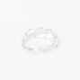 Silver Daisy Ring - Blue,