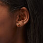 18K Gold Plated Christmas Tree Truck Stud Earrings,