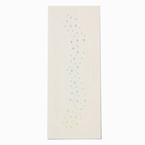 Rainbow Butterfly Freckle Temporary Tattoos,