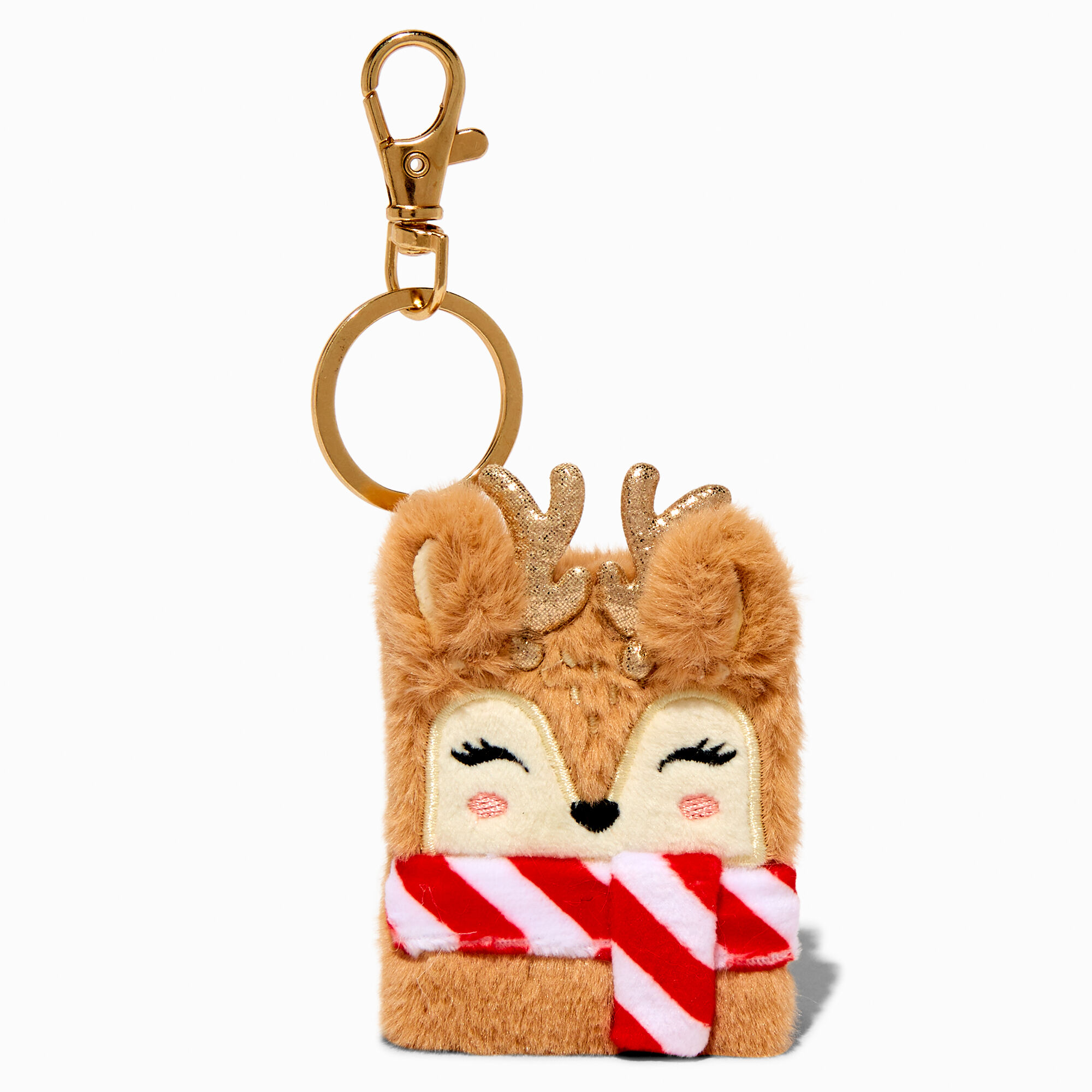 Reindeer Mini Notebook Keyring