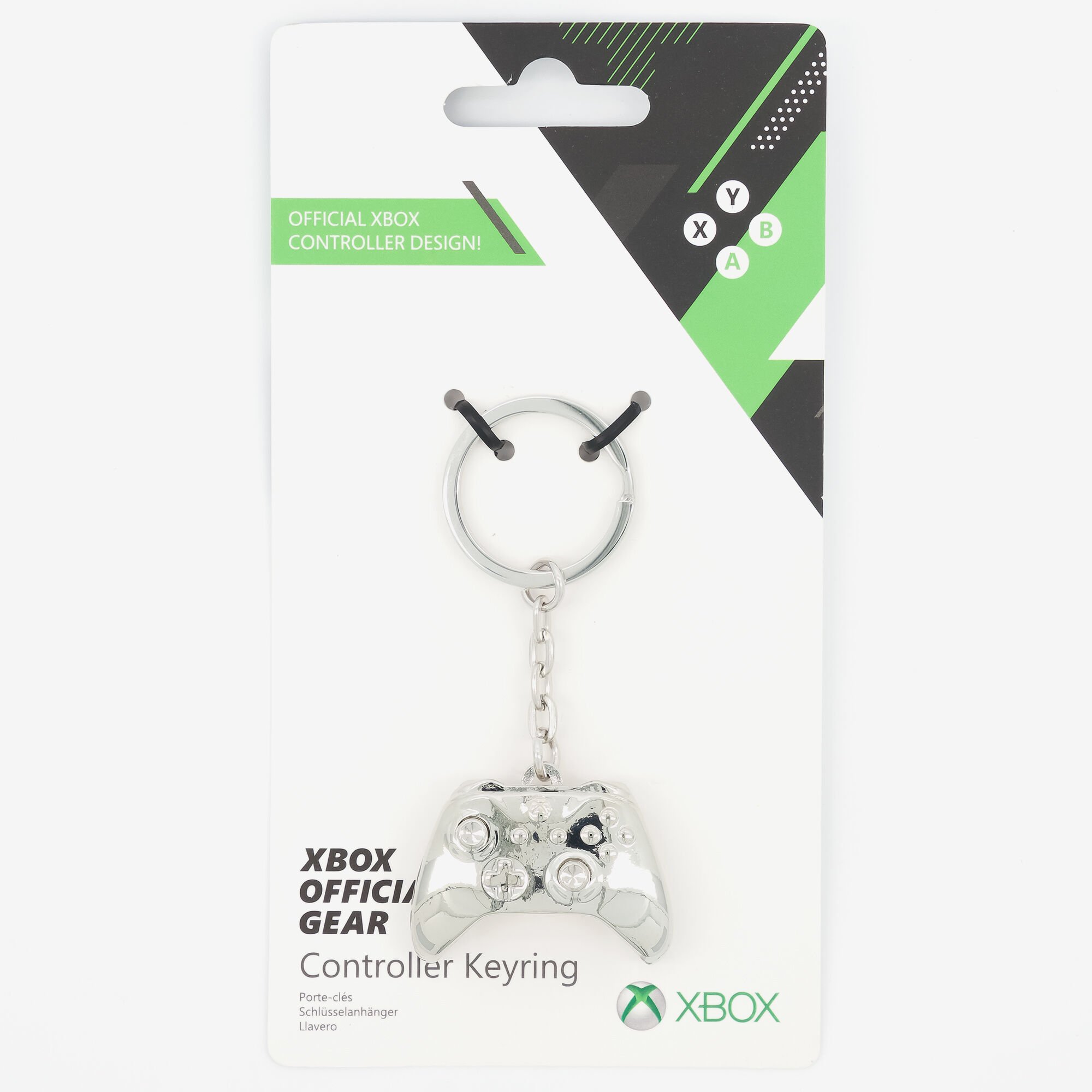 View Claires Xbox Controller Keyring Silver information