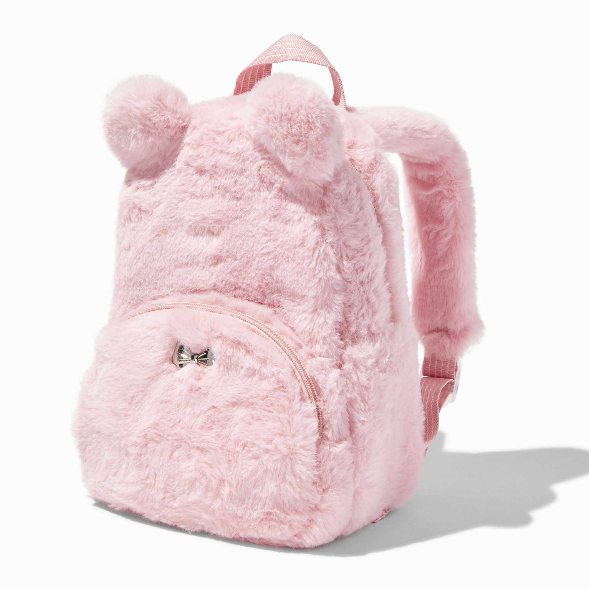 Pink bear backpack cheap