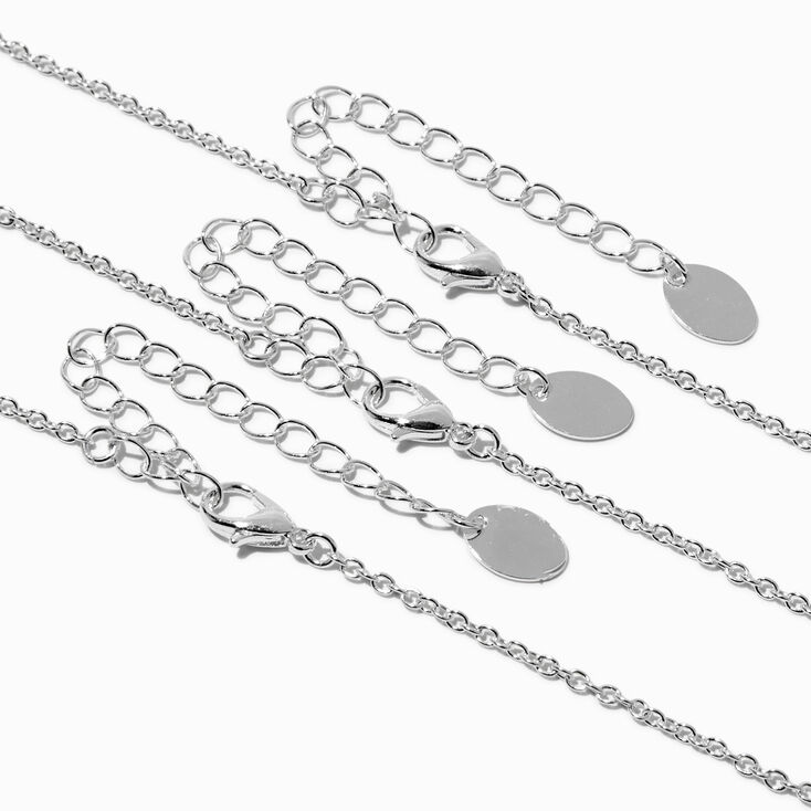 Best Friends Iridescent Turtle Pendant Necklaces - 3 Pack ,