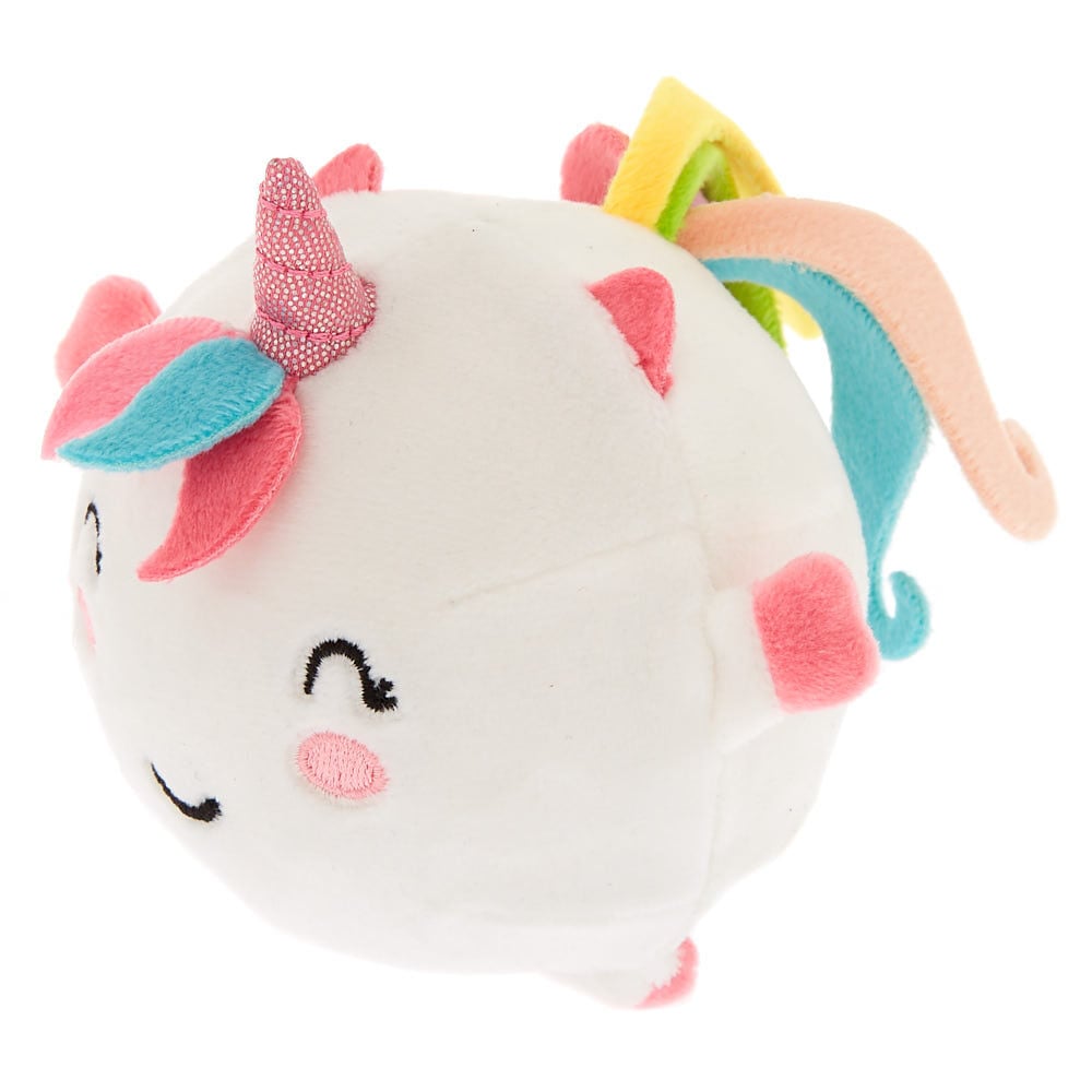 Peluche anti-stress Miss Glitter la licorne du Club Claire's,