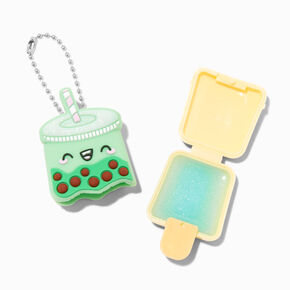 Pucker Pops&reg; Green Boba Tea Lip Gloss - Coconut,