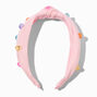Valentine&#39;s Day Candy Hearts Knotted Headband,
