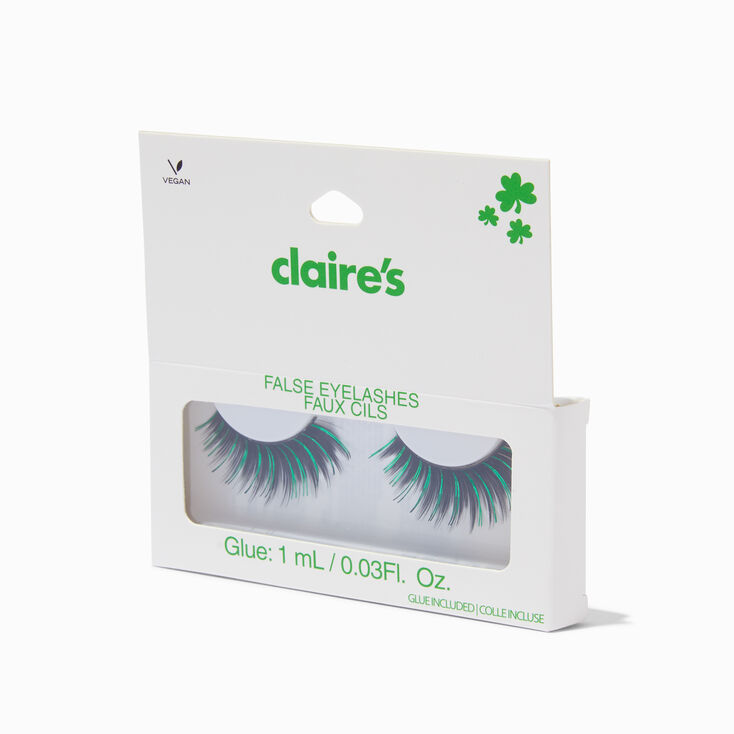 St. Patrick&#39;s Day Green Faux Eyelashes,
