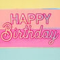 Medium Happy Birthday Gift Bag - Pink,