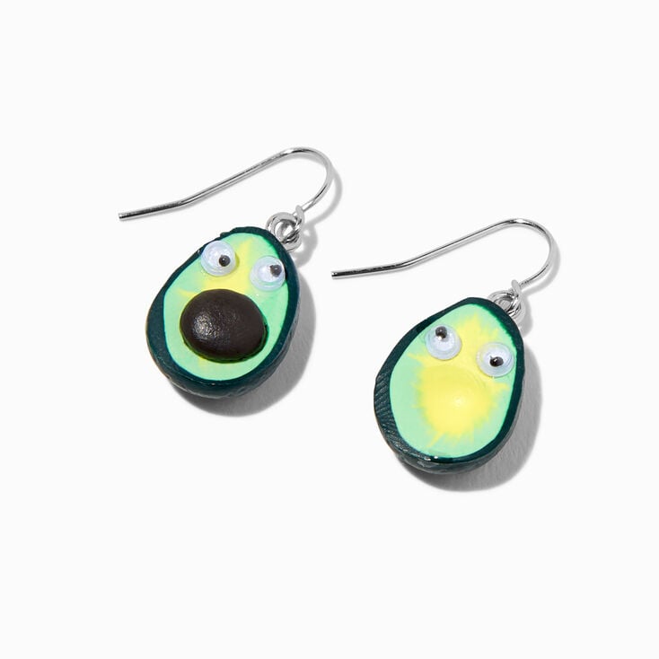 Claire's Pendantes avocat 2,5 cm couleur argentée