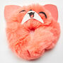 Medium Faux Fur Corgi Hair Scrunchie - Orange,