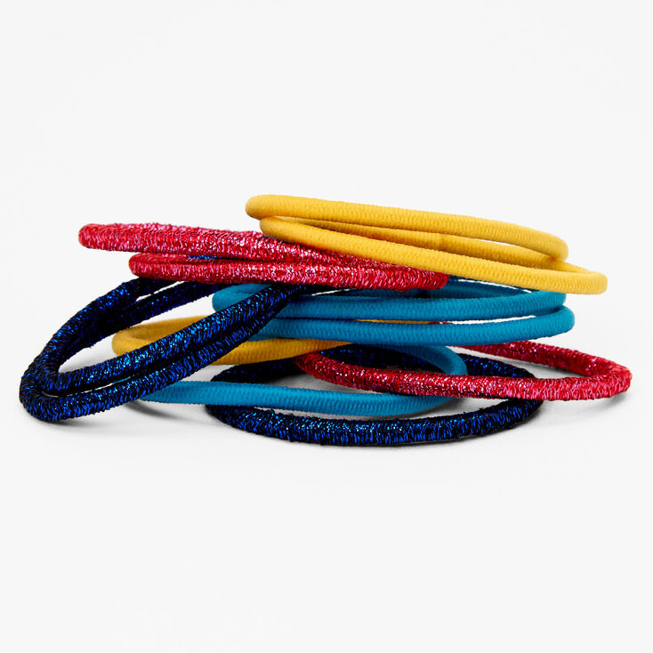 Bright Luxe Hair Ties - 12 Pack,