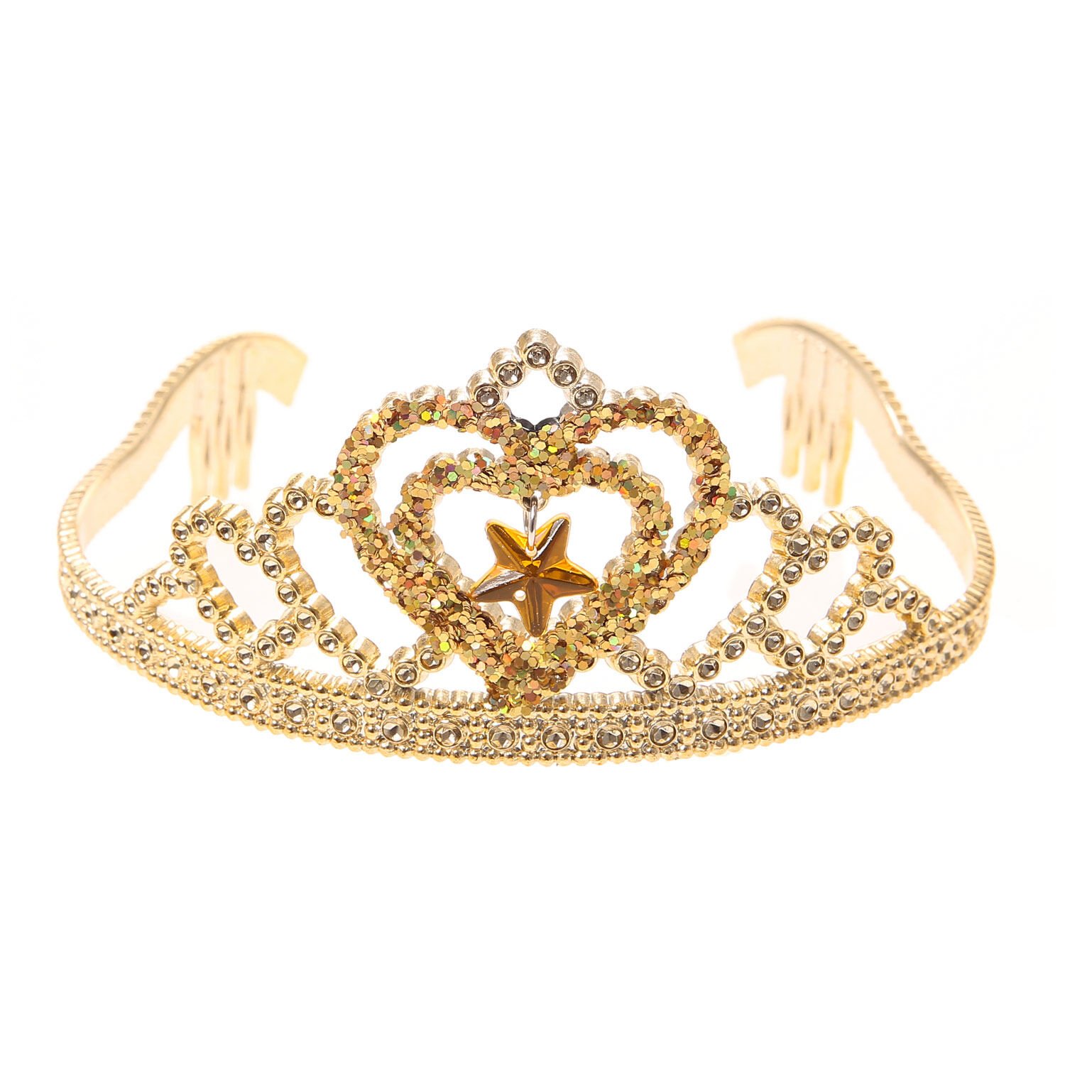 Claire's Club Tiara - Gold,