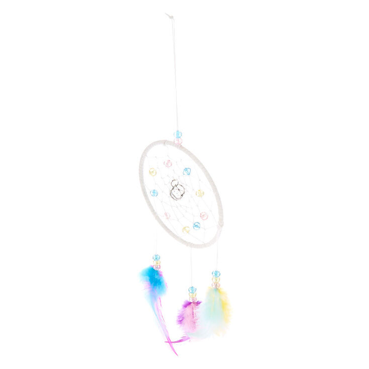 Neon &amp; Pastel Beaded Hanging Wall Art - Purple,