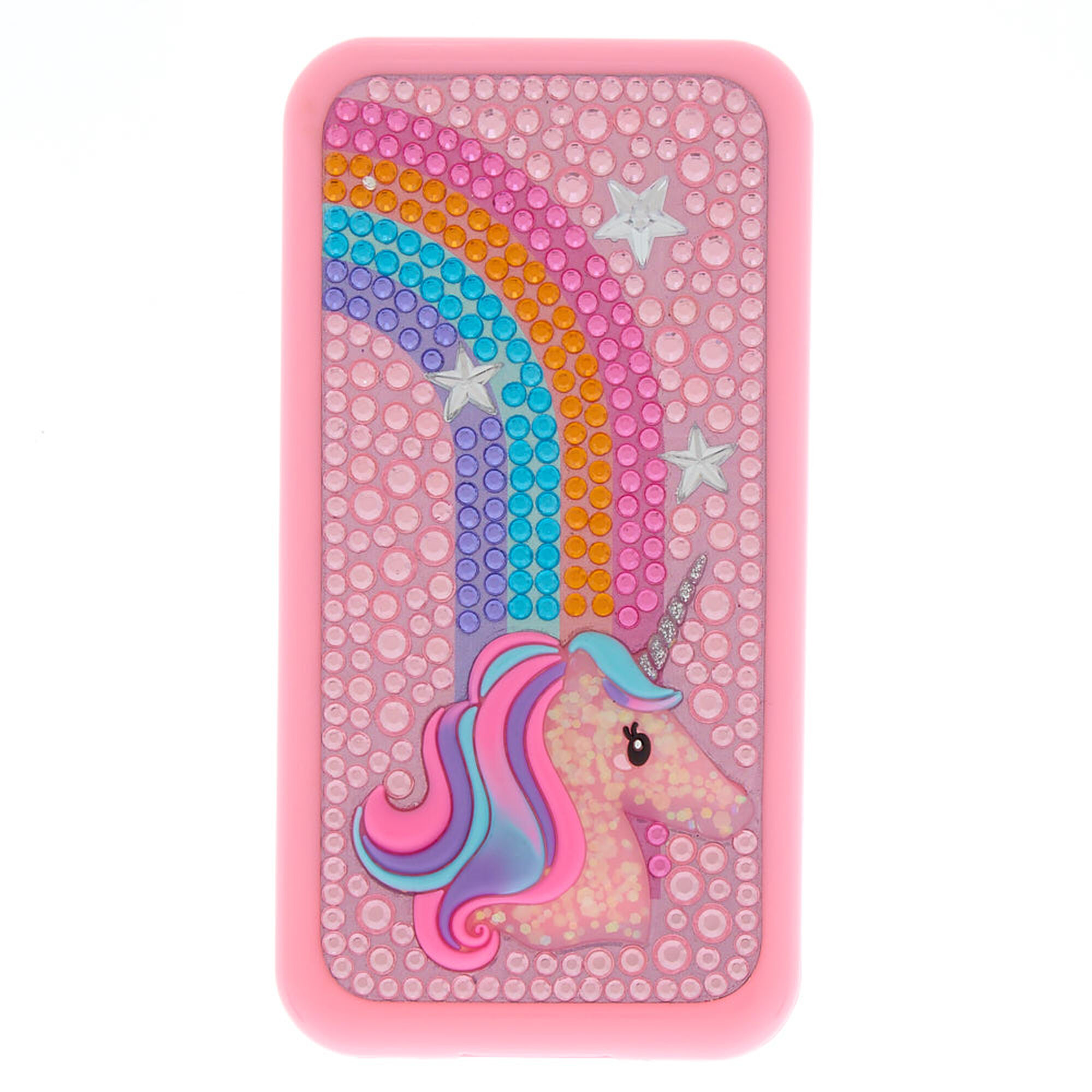 Claire S Rainbow Unicorn Cell Phone Bling Makeup Set Pink At 8