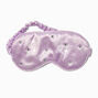 Lavender Star Bling Satin Sleeping Mask,