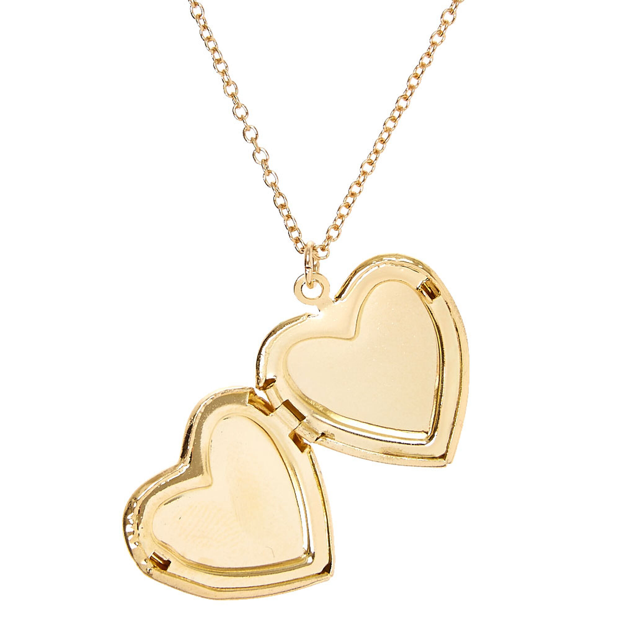 mermaid scales heart locket