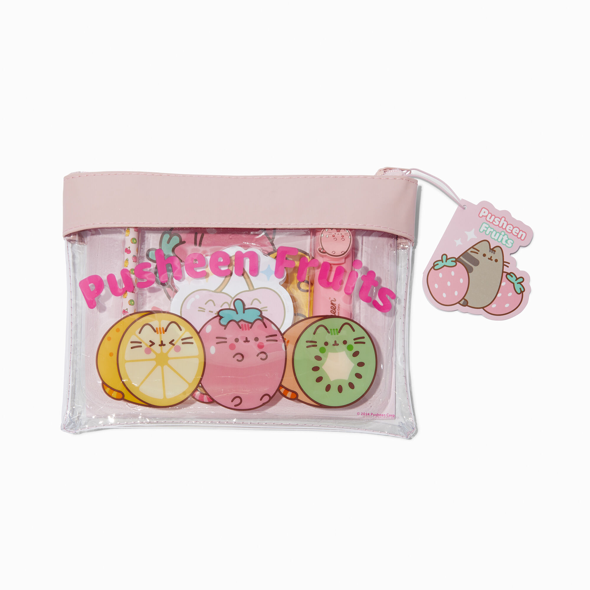 View Claires Pusheen Fruits Stationery Set information