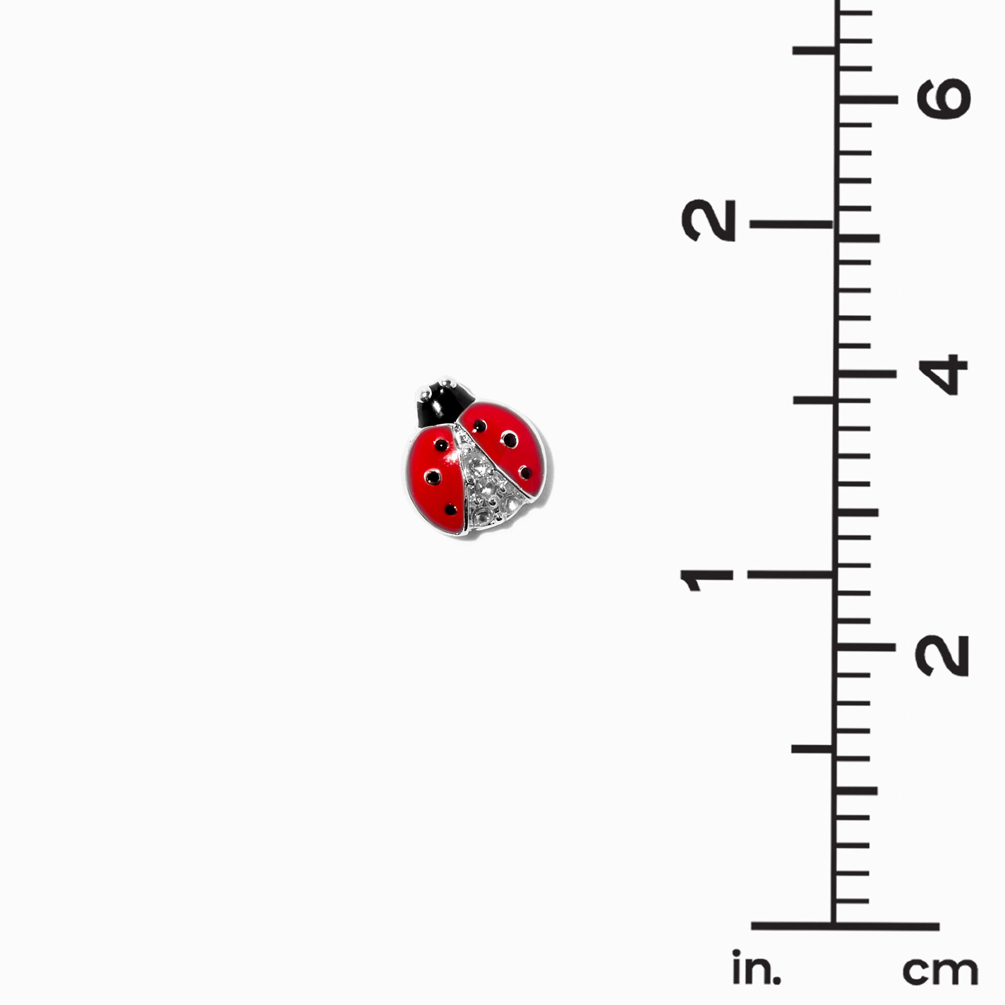 Claire's ladybug cheap earrings