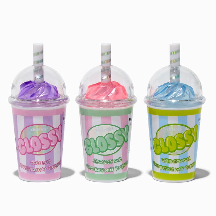 Holographic Frappuccino Lip Gloss Set - 3 Pack,
