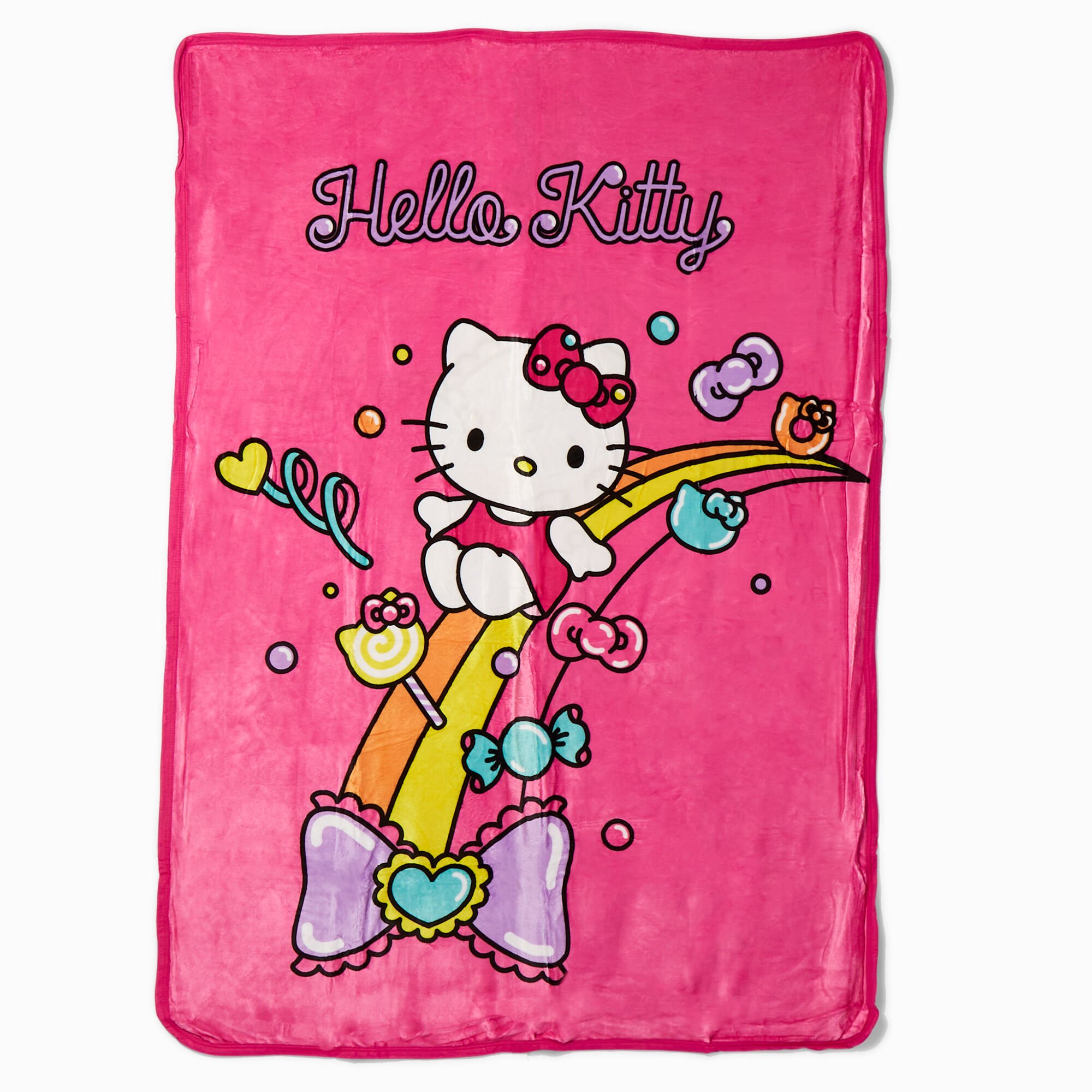 Hello Kitty® Hello Dreams Reversible Silk touch Throw Blanket,