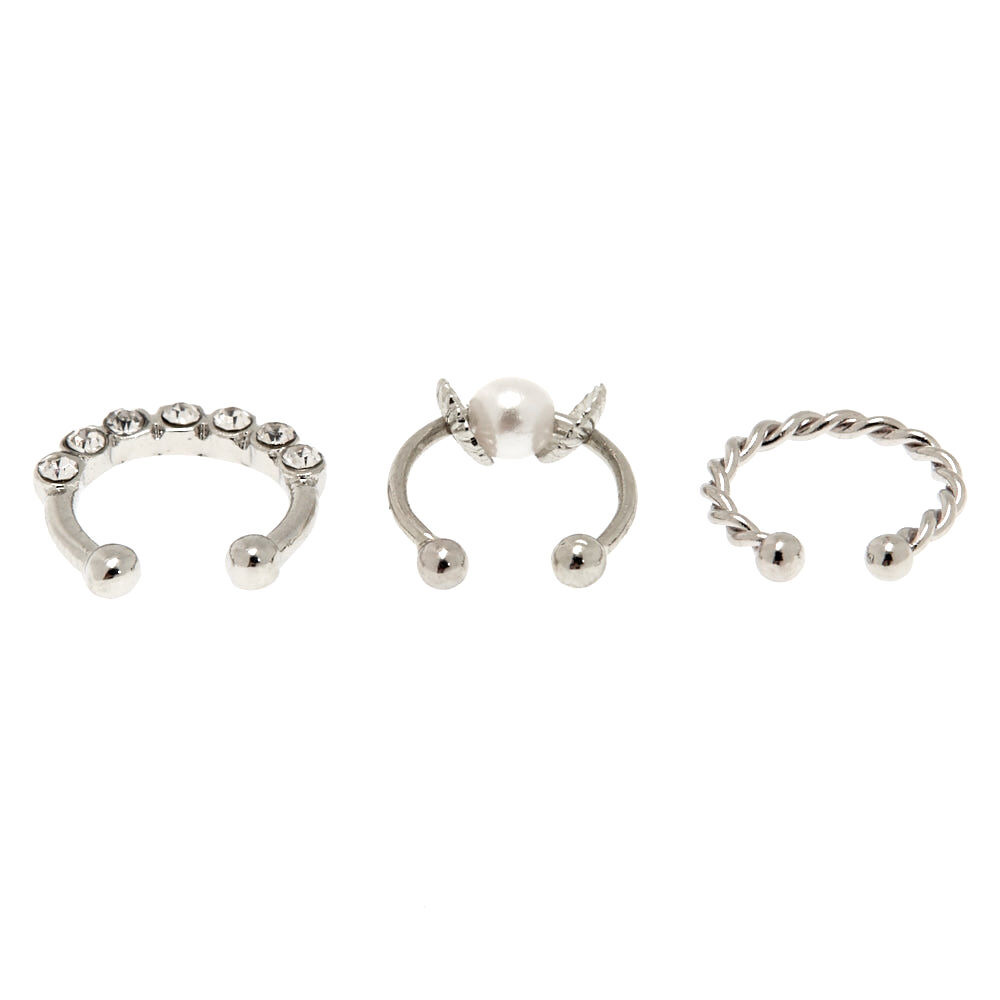 Claire's fake cartilage on sale earrings