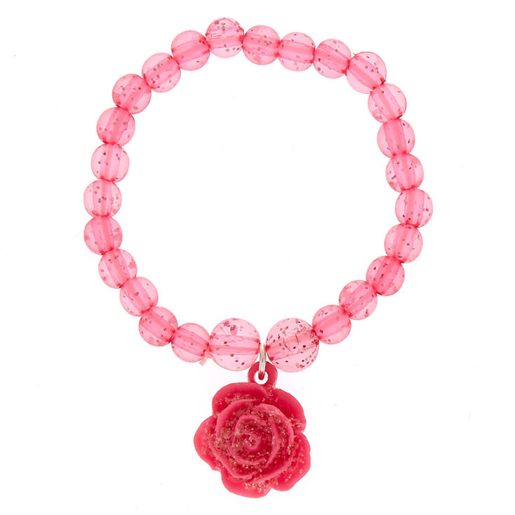 Claire&#39;s Club Rose Jewellery Set - Pink, 3 Pack,