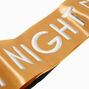&quot;Best Night Ever&quot; Gold Sash,