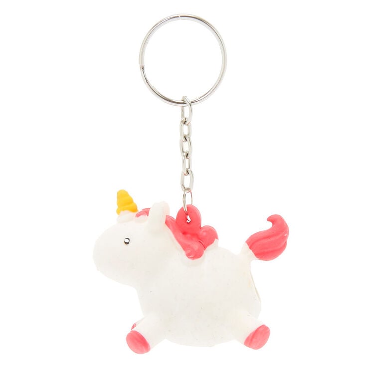 Unicorn Squish Magic Poo Keychain,