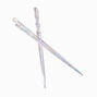 Holographic Hair Sticks - 2 Pack,