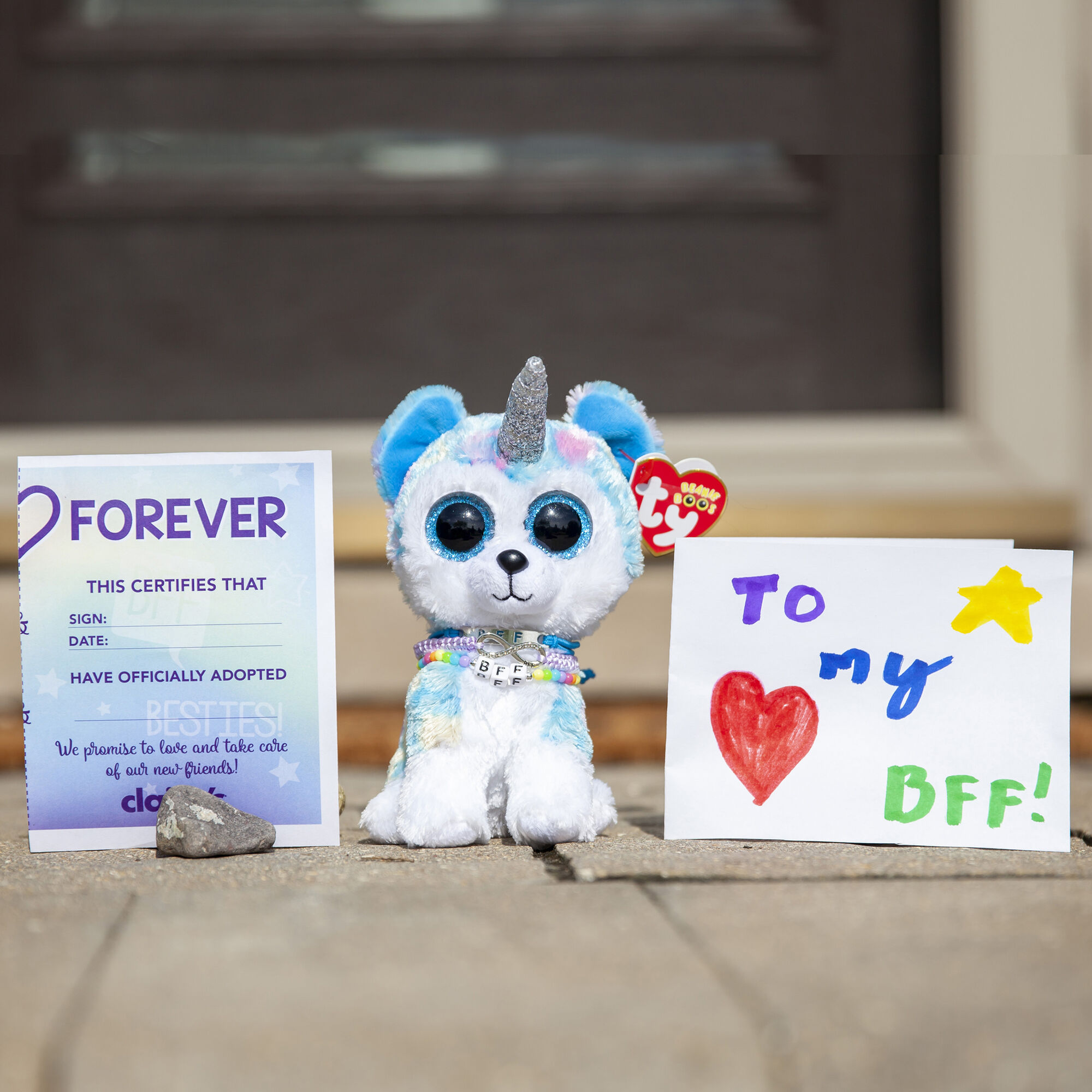 Tussendoortje stilte hypotheek Adopt a Ty Beanie Boo for Your Bestie! | Claire's