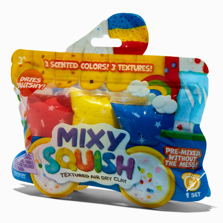 Mixy Squish™ Textured Air Dry Clay Set - 3 Pack
