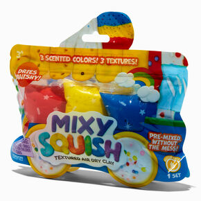 Mixy Squish&trade; Textured Air Dry Clay Set - 3 Pack,