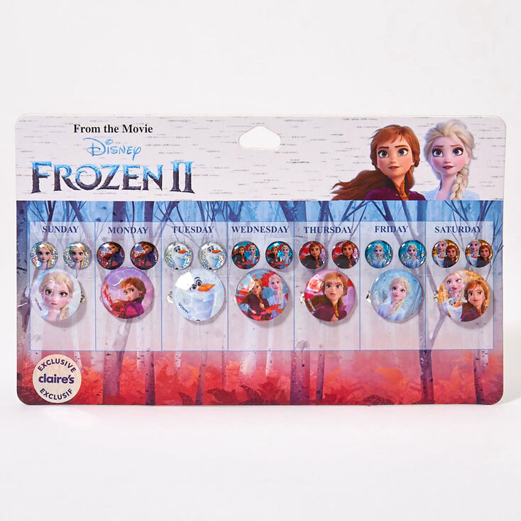 Lot de 7&nbsp;boucles d&#39;oreille autocollantes et bagues La Reine des Neiges 2 &copy;Disney,