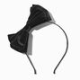 Black Velvet Bow Headband,