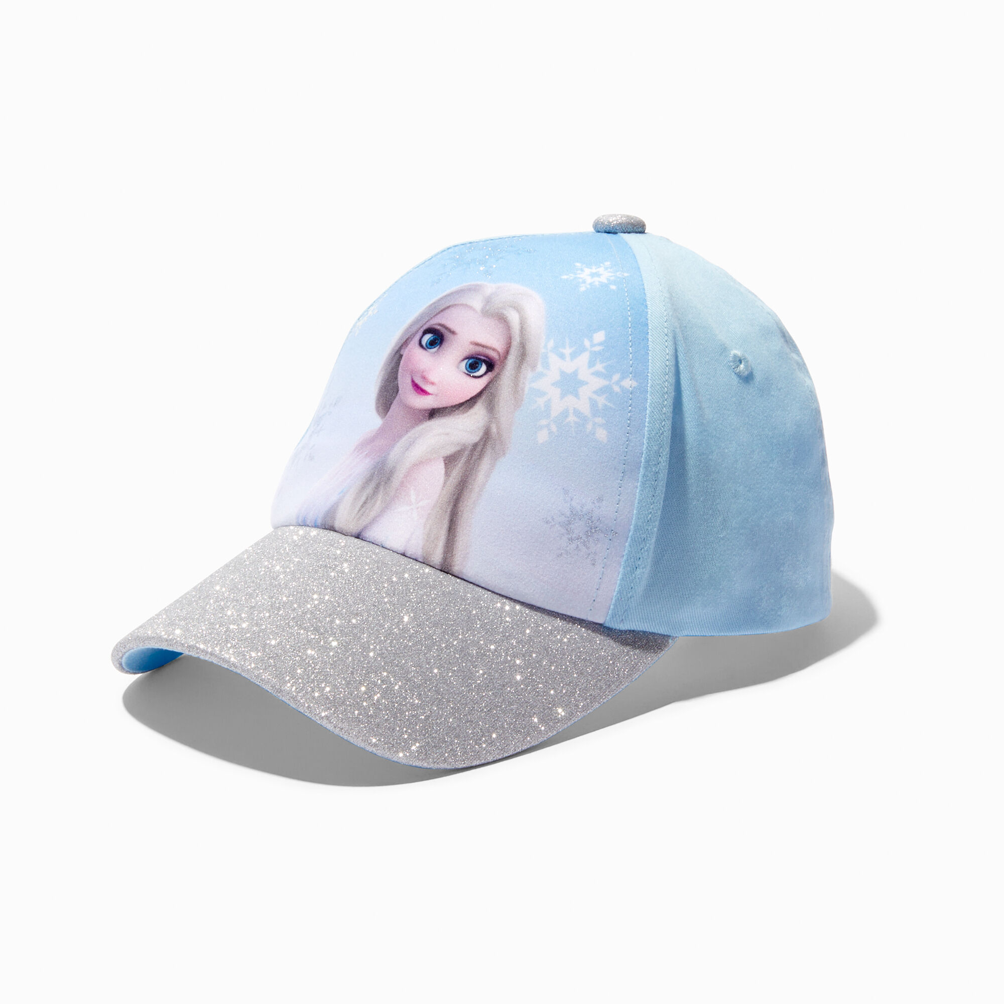 View Claires Disney Frozen Elsa Baseball Cap Blue information