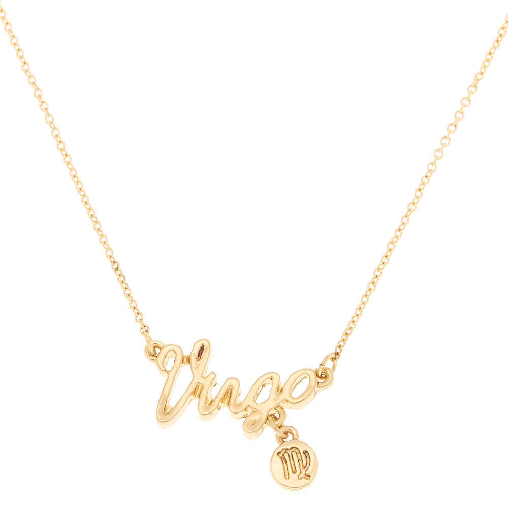 Claire's sales zodiac necklace