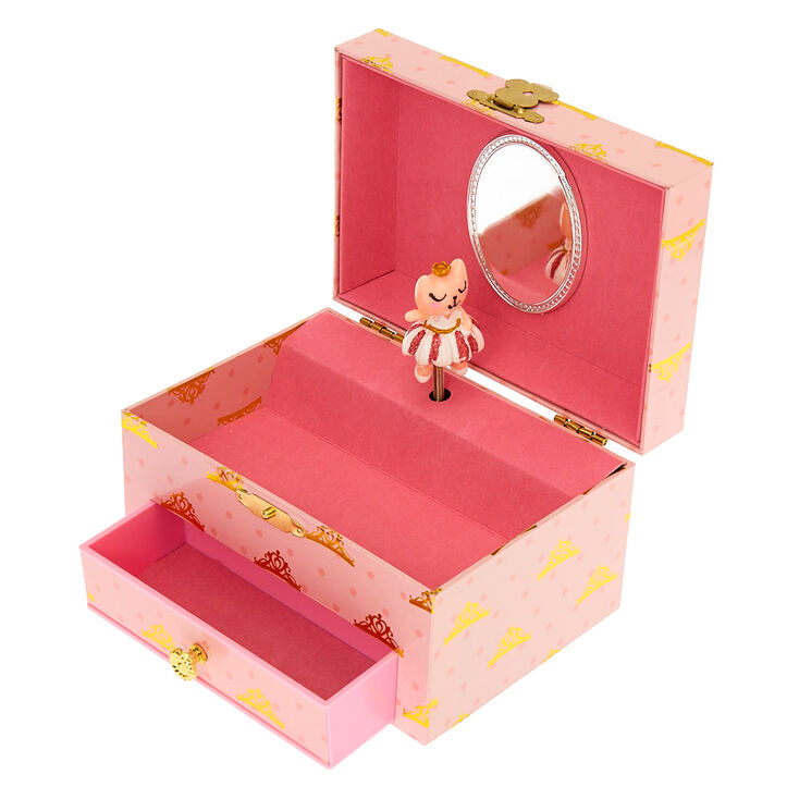 Claire&#39;s Club Ballerina Jewellery Box - Pink,