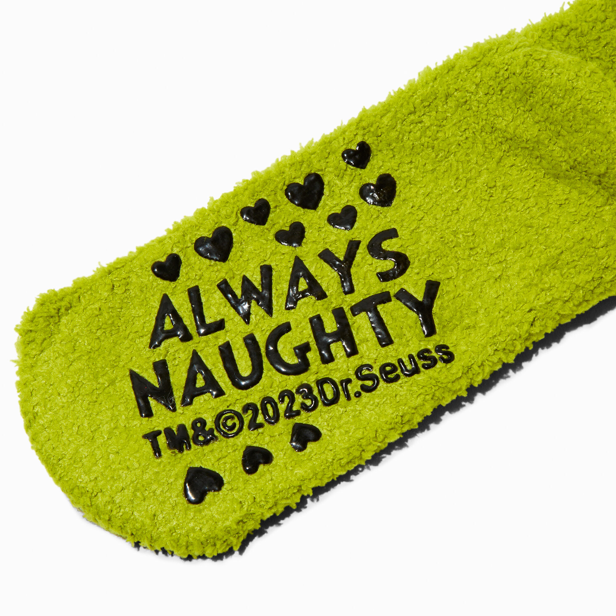 Dr. Seuss™ The Grinch Fuzzy Slipper Socks,