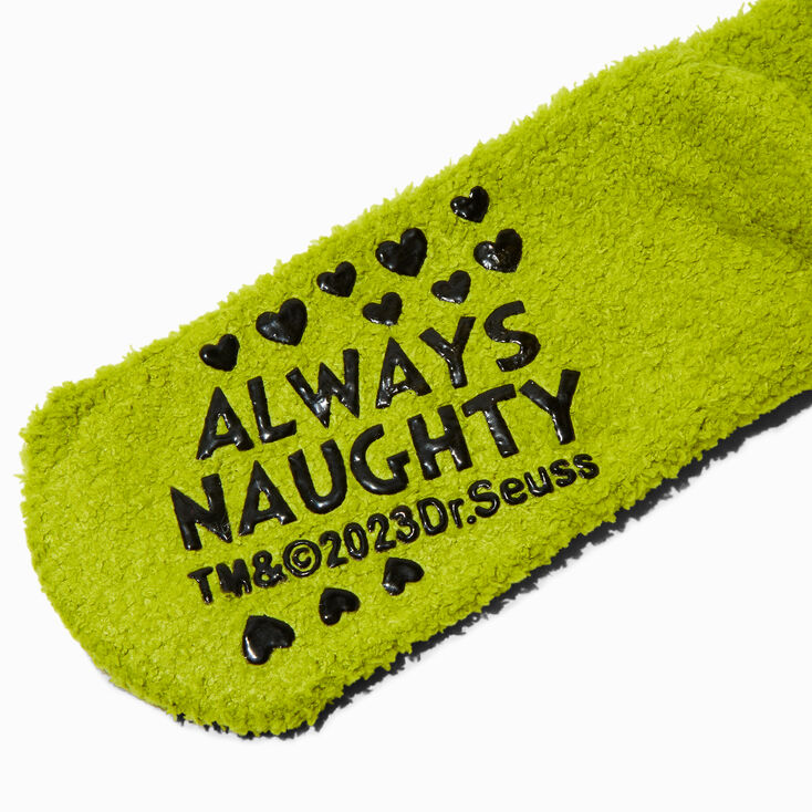 Dr. Seuss&trade; The Grinch Fuzzy Slipper Socks,