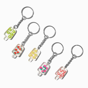 Mini Ice Pop Best Friends Keychains - 5 Pack,