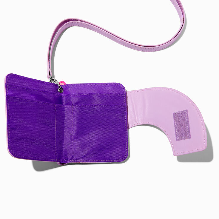 Pastel Rainbow Wallet with Lanyard,