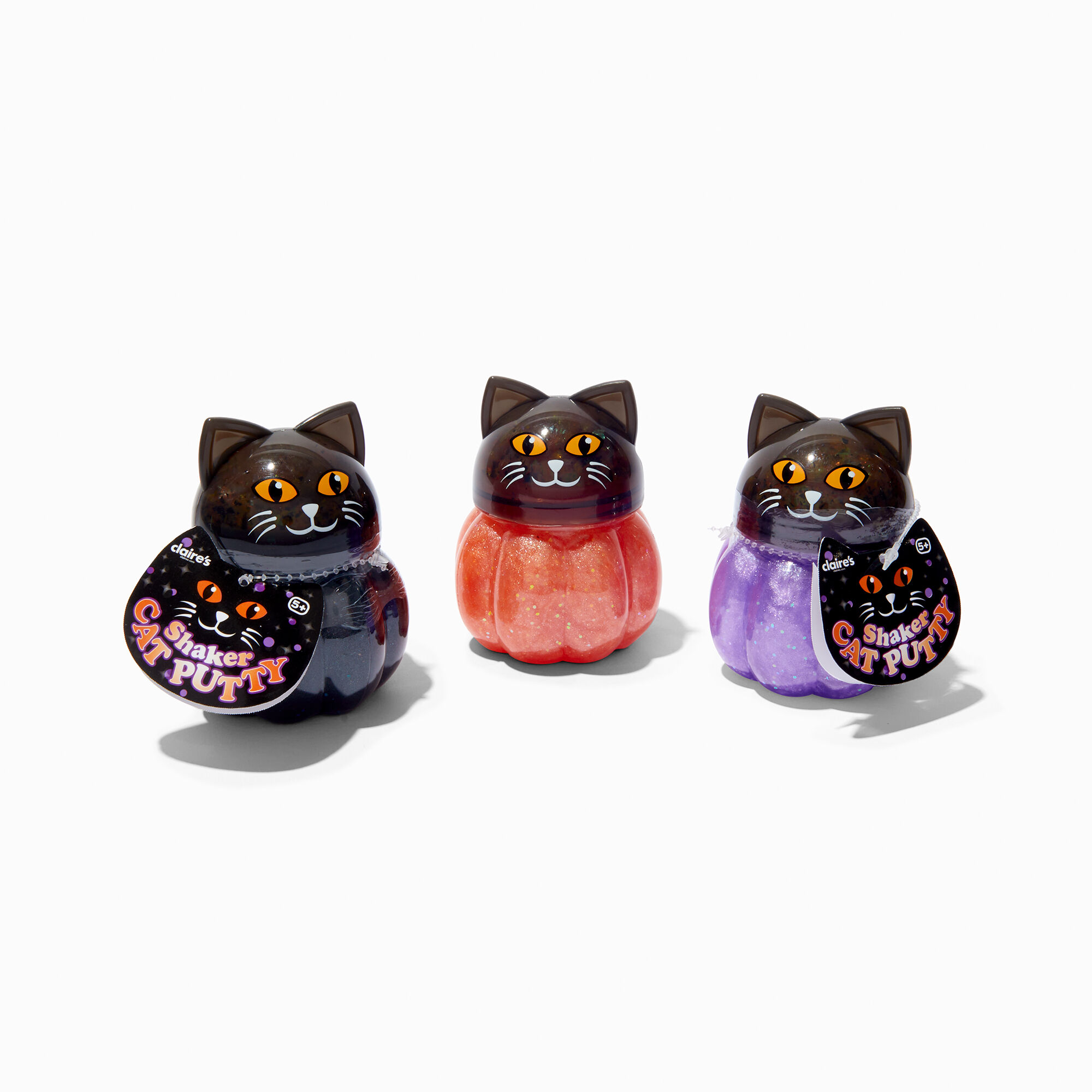 View Claires Mini Cat Putty Shaker Styles Vary information
