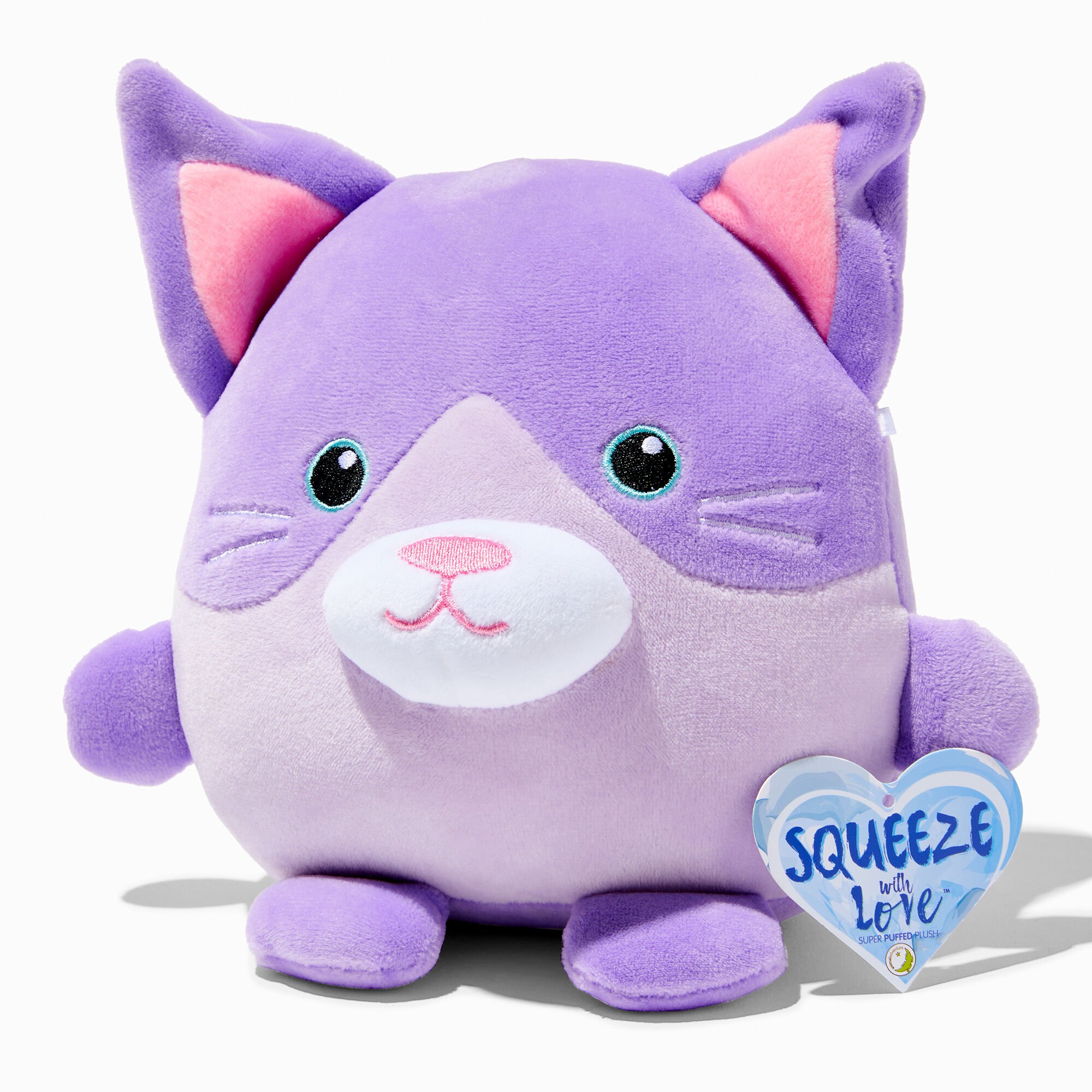 View Claires Squeeze With Love 5 Cat Soft Toy information