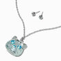 Aphmau&trade; Claire&#39;s Exclusive Diamond Cat Necklace &amp; Earrings Set - 2 Pack,