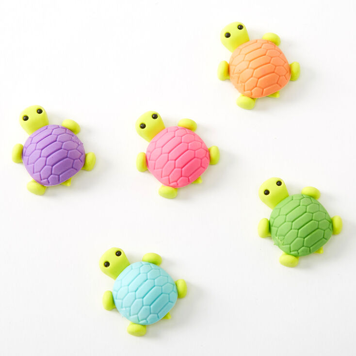 Turtle Erasers - 5 Pack,