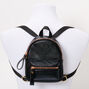 Claire&#39;s Club Faux Leather Black Backpack,