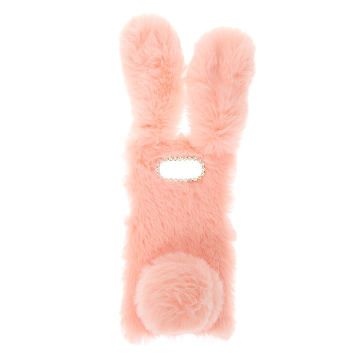 Pink Fur Bunny Phone Case - Fits Samsung Galaxy S8,