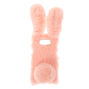 Pink Fur Bunny Phone Case - Fits Samsung Galaxy S8,