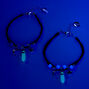 Best Friends Glow-In-The-Dark Mystical Gem Multi-Strand Bracelets - 2 Pack,